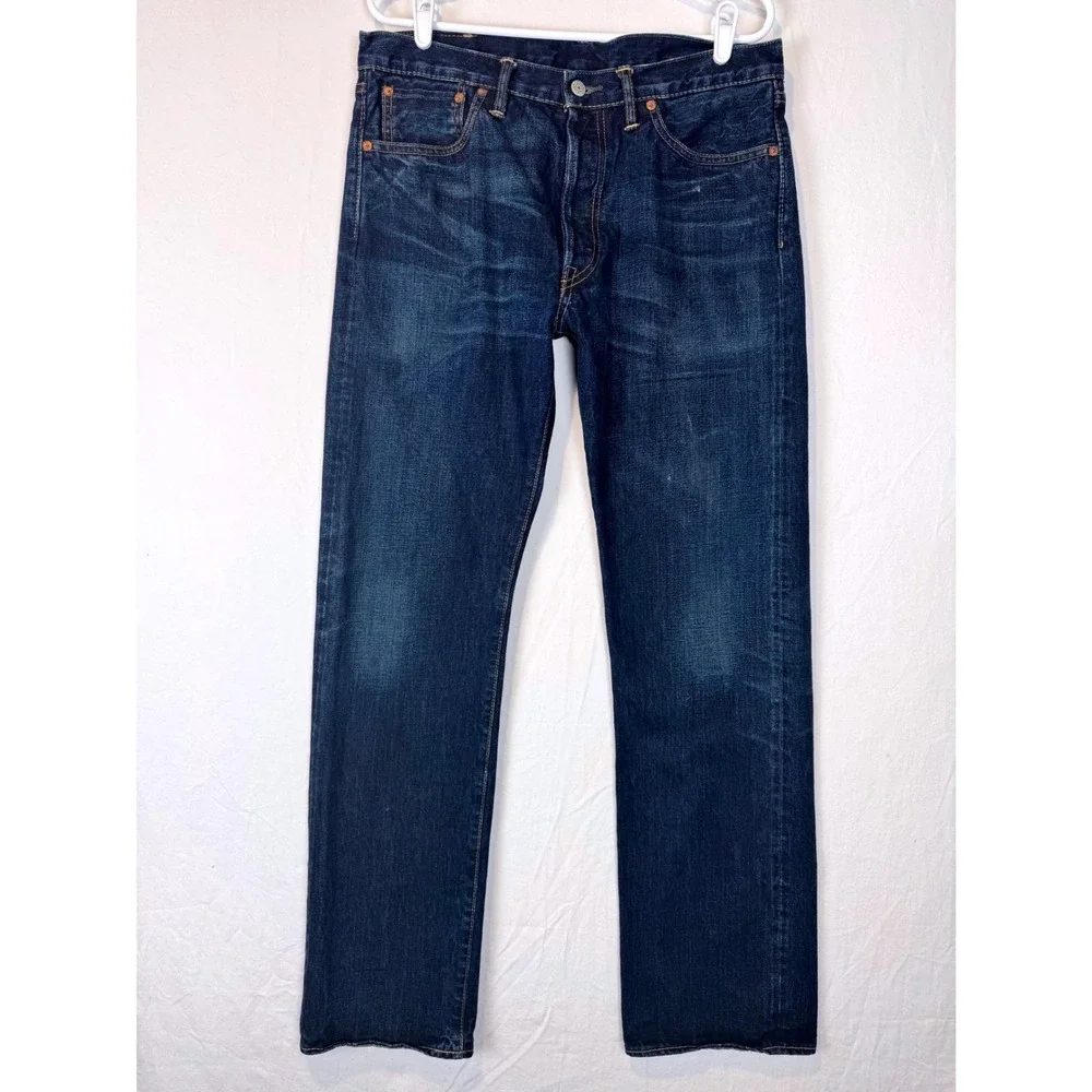 Vintage RRL Double RL Selvedge Jeans 34x32 Made USA Ralph Lauren Denim 90s Y2K